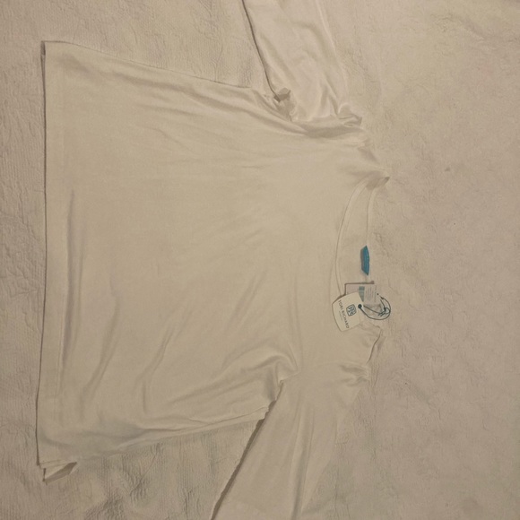 New with tags Tori Richard Pima cotton T-shirt with 3/4 sleeves - Picture 2 of 4